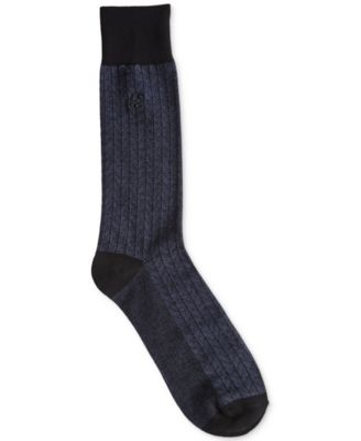 Men's Herringbone Crew Socks