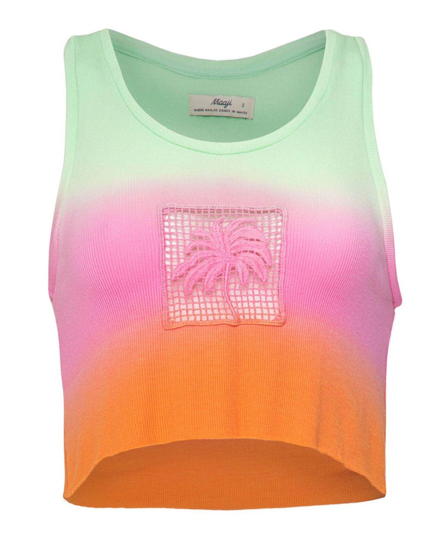 Women's Odalys Tie-Dye Scoop Neck Bikini Top