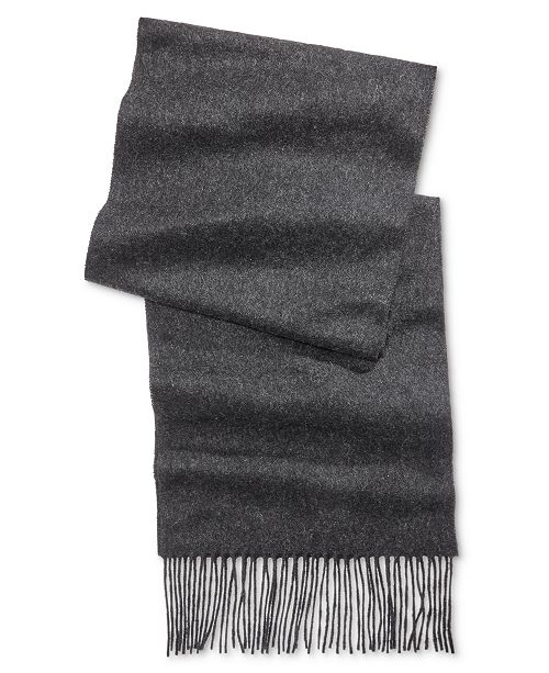 Club Room Men S Solid Cashmere Scarf Created For Macy S Reviews