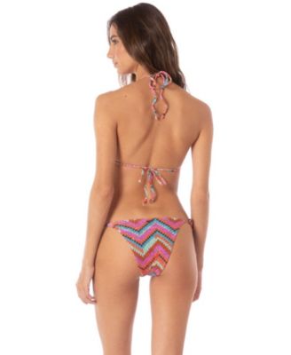Women's Cheeky Side-Tie Reversible Bikini Bottom