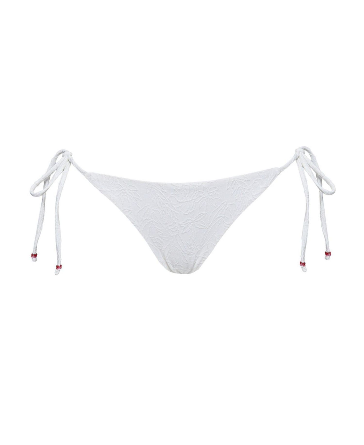 Women's White Whisper Shining Bikini Bottom