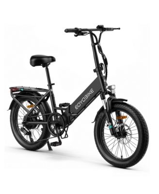 Adults Foldable Electric Bike 20" x 3.0" Fat Tires, 7-Speed Commuter E Bike, 1200W Peak Motor Ebike