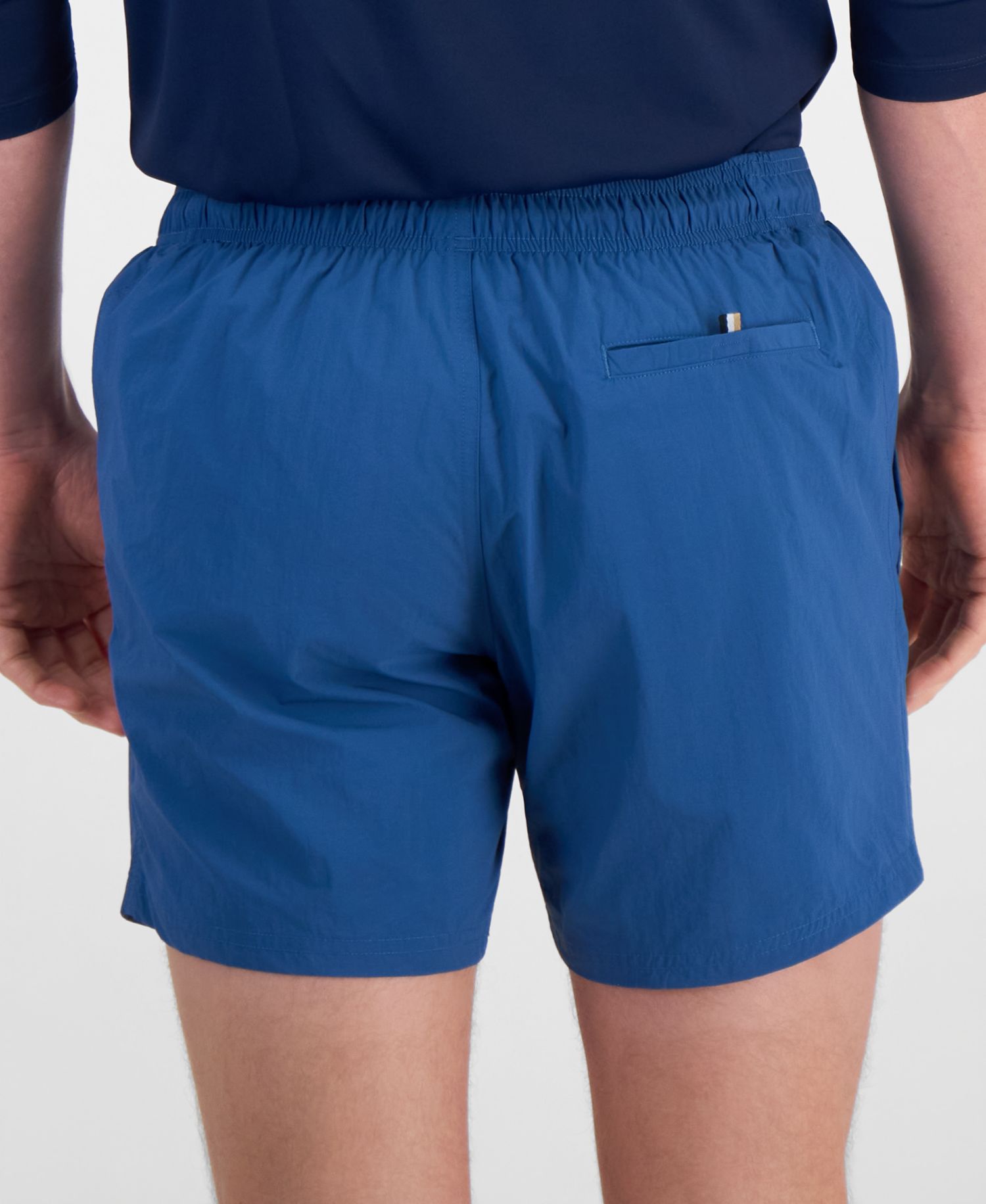 BOSS by Men's Octopus Logo Print Swim Trunks, 5" Inseam