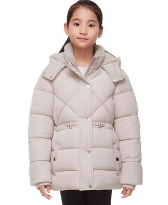 Little and Big Girls' Timeless Quilted Coat
