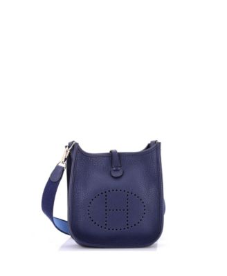 Pre-Owned Hermes TPM Evelyne Bag Gen III Clemence