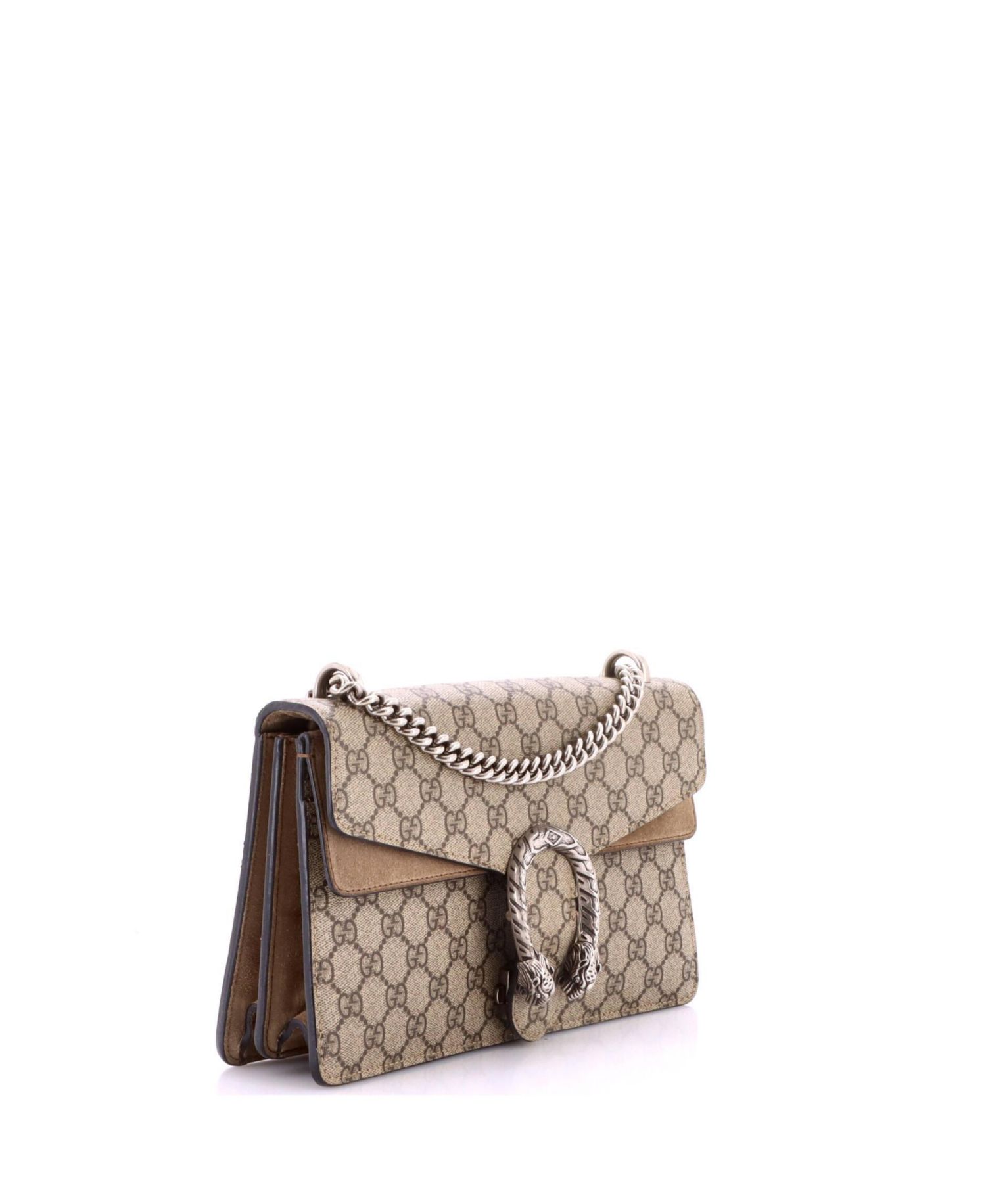 Small Dionysus Bag GG Coated Canvas