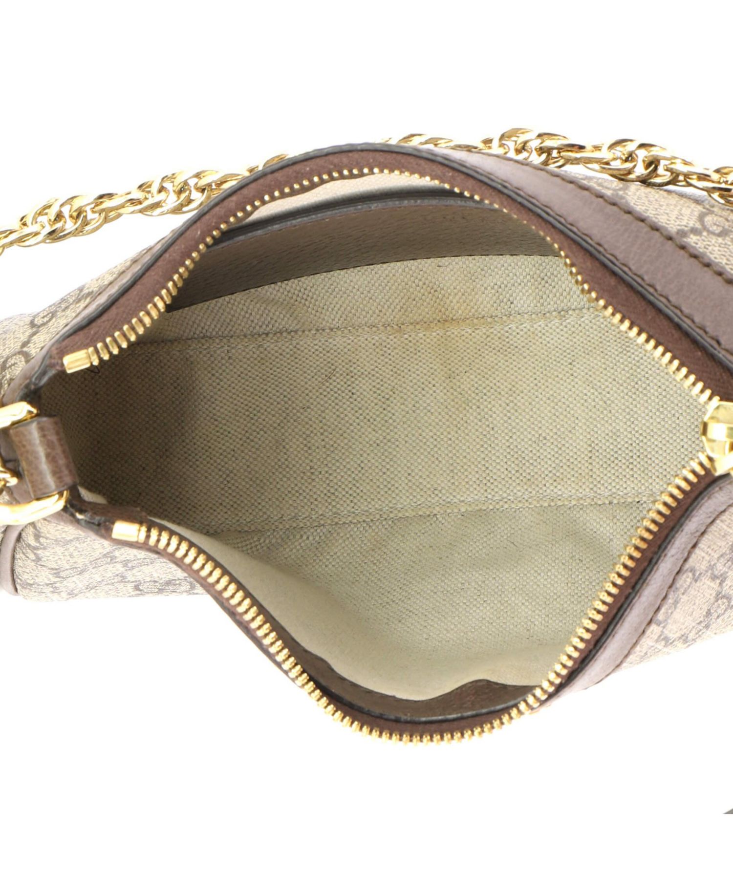 Small Ophidia Charm Shoulder Bag GG Coated Canvas