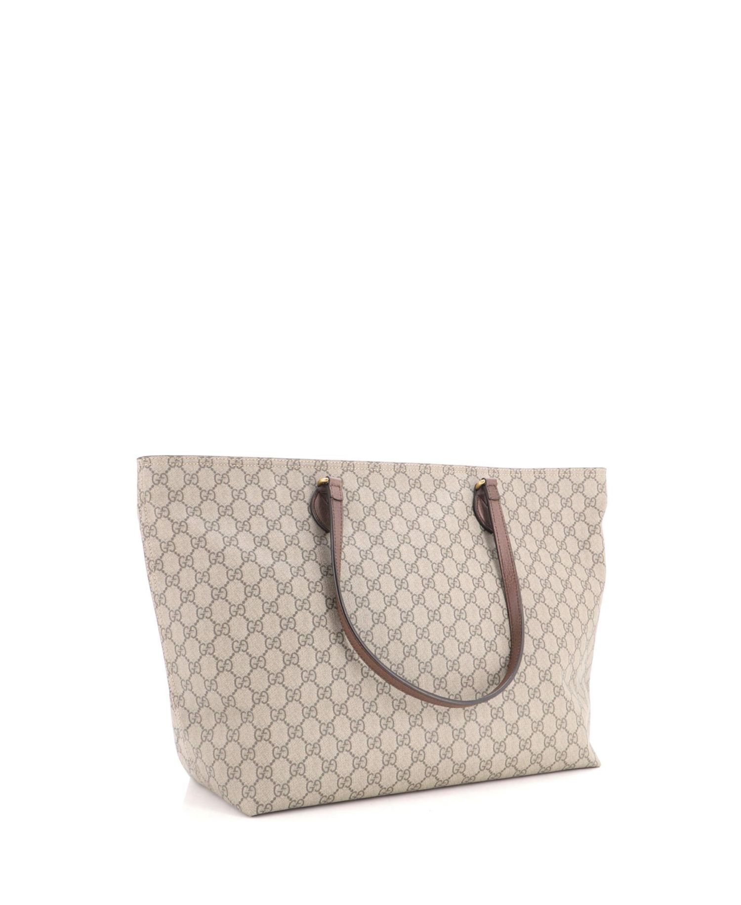 Medium Ophidia Zip Tote GG Coated Canvas