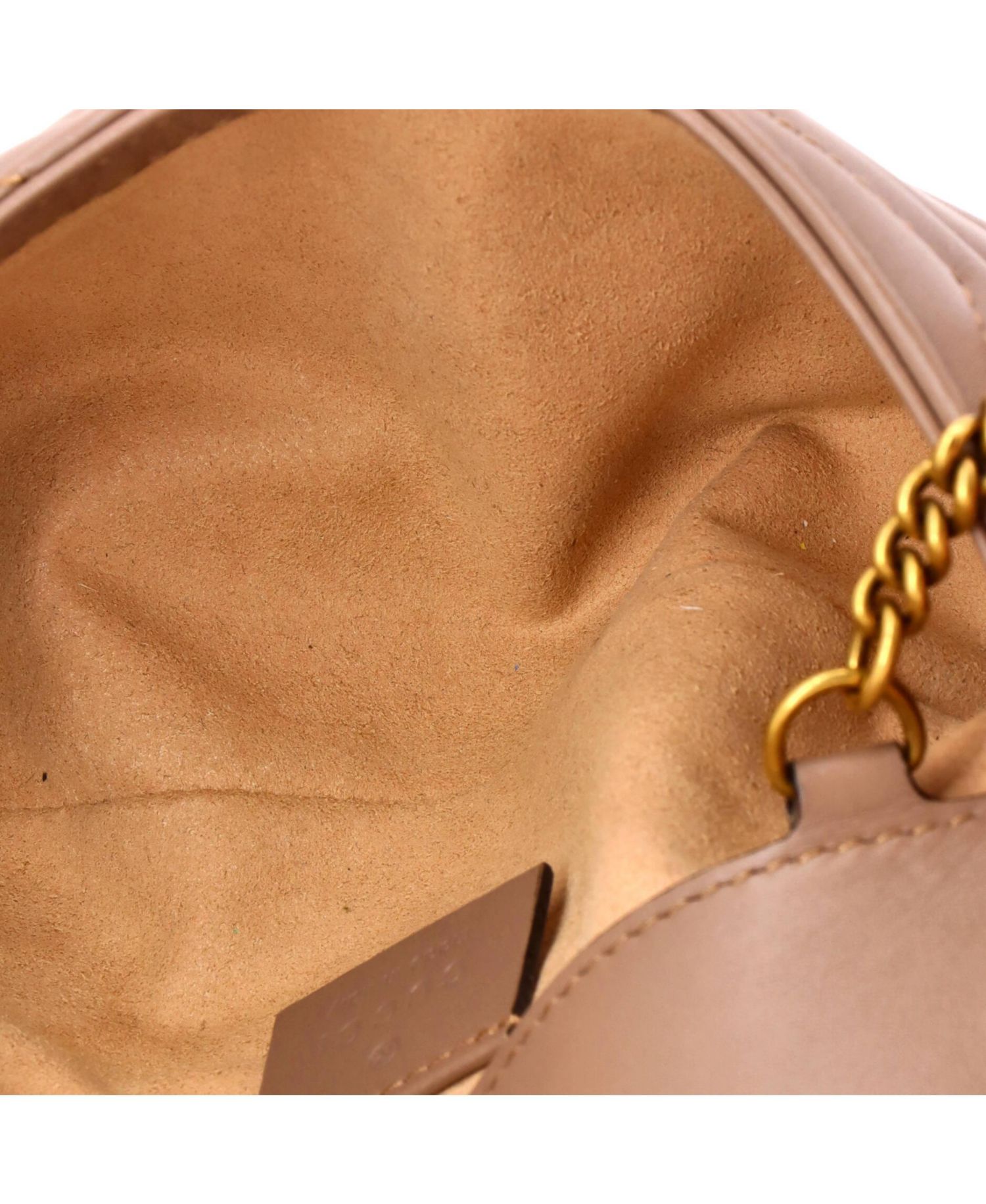 Super Mini GG Marmont Flap Bag Matelasse Leather