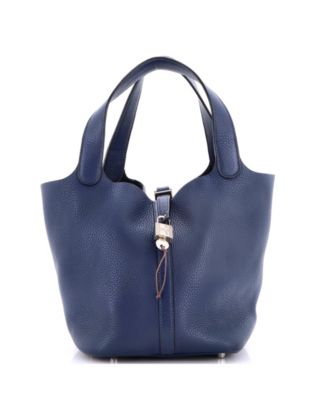 Pre-Owned Hermes MM Picotin Lock Bag Clemence