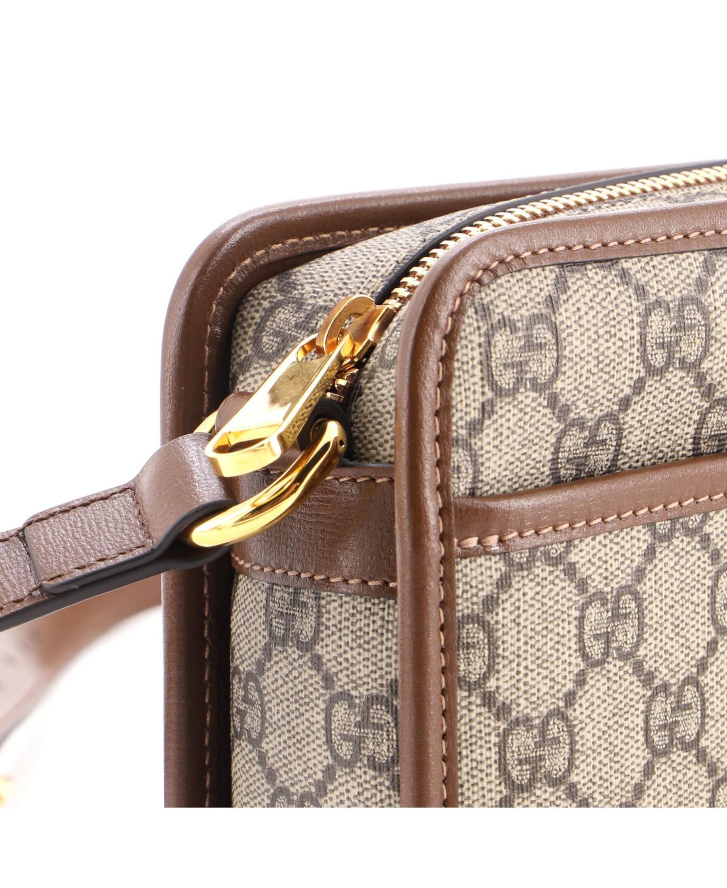 Mini Interlocking G Patch Camera Bag GG Coated Canvas