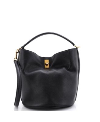Bucket 16 Bag Leather