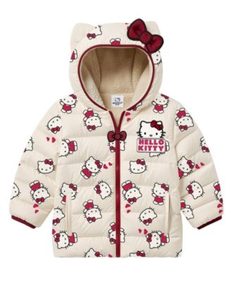 Girls' 2T-6X Hooded Puffer Jacket