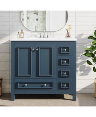 30" Bathroom Vanity with Sink, 2 Doors and 1 Drawer