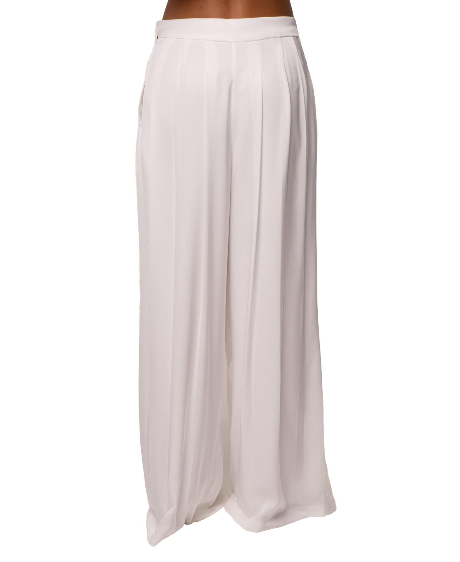 Women's Clara Wide Leg Pleated Trousers