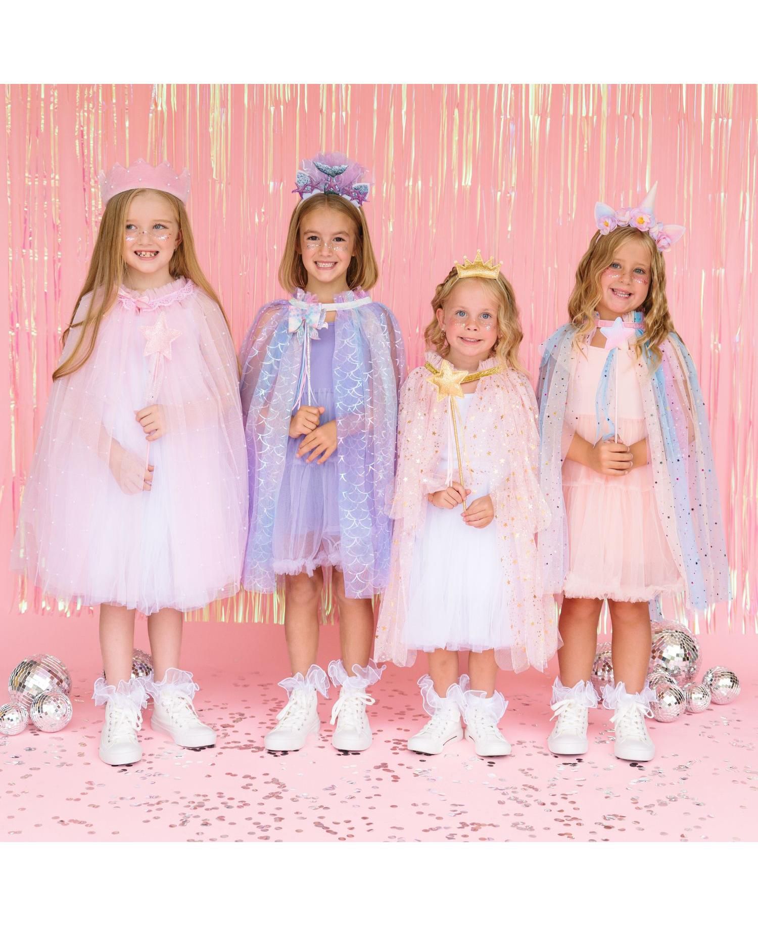 Girls Pastel Unicorn Dress Up Kit