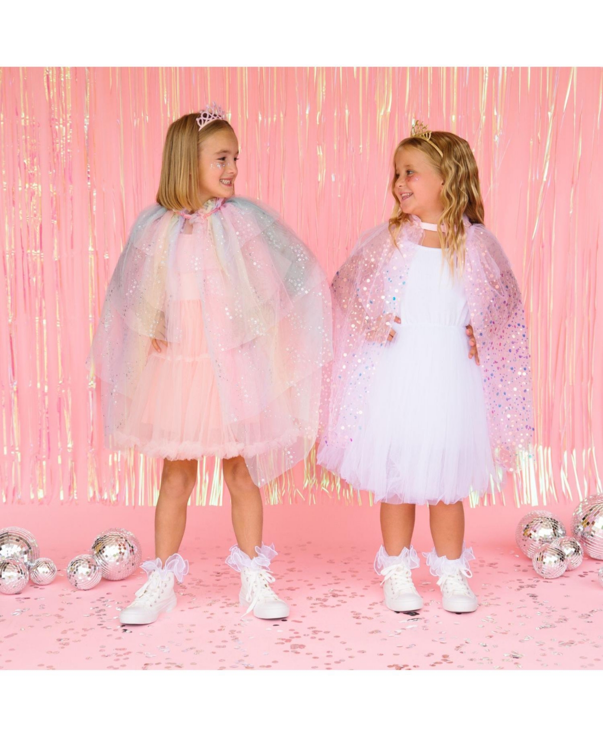 Sweet Wink Girls Sequin Cape