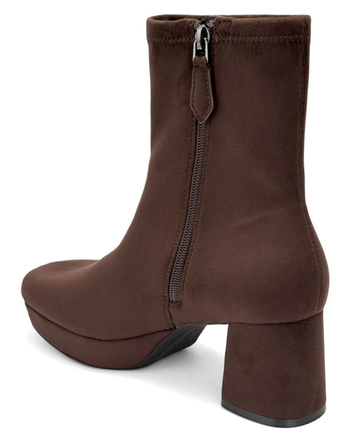 Женские ботинки Aerosoles Sussex Square Toe Dress Booties, цвет: Искусственный замшевый — фото 6