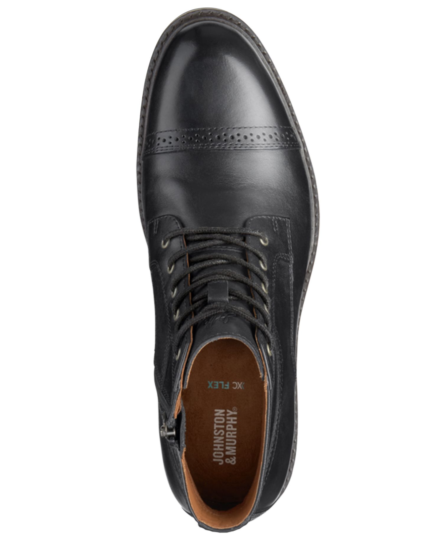 Men's Keegan Round-Toe Inside Zipper Boots