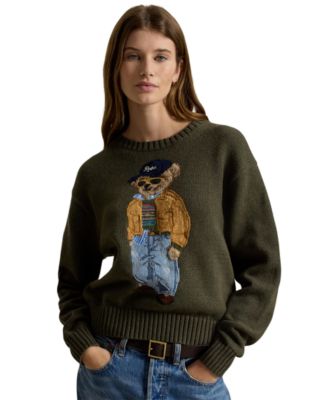 Women's Cotton Crewneck Sweater