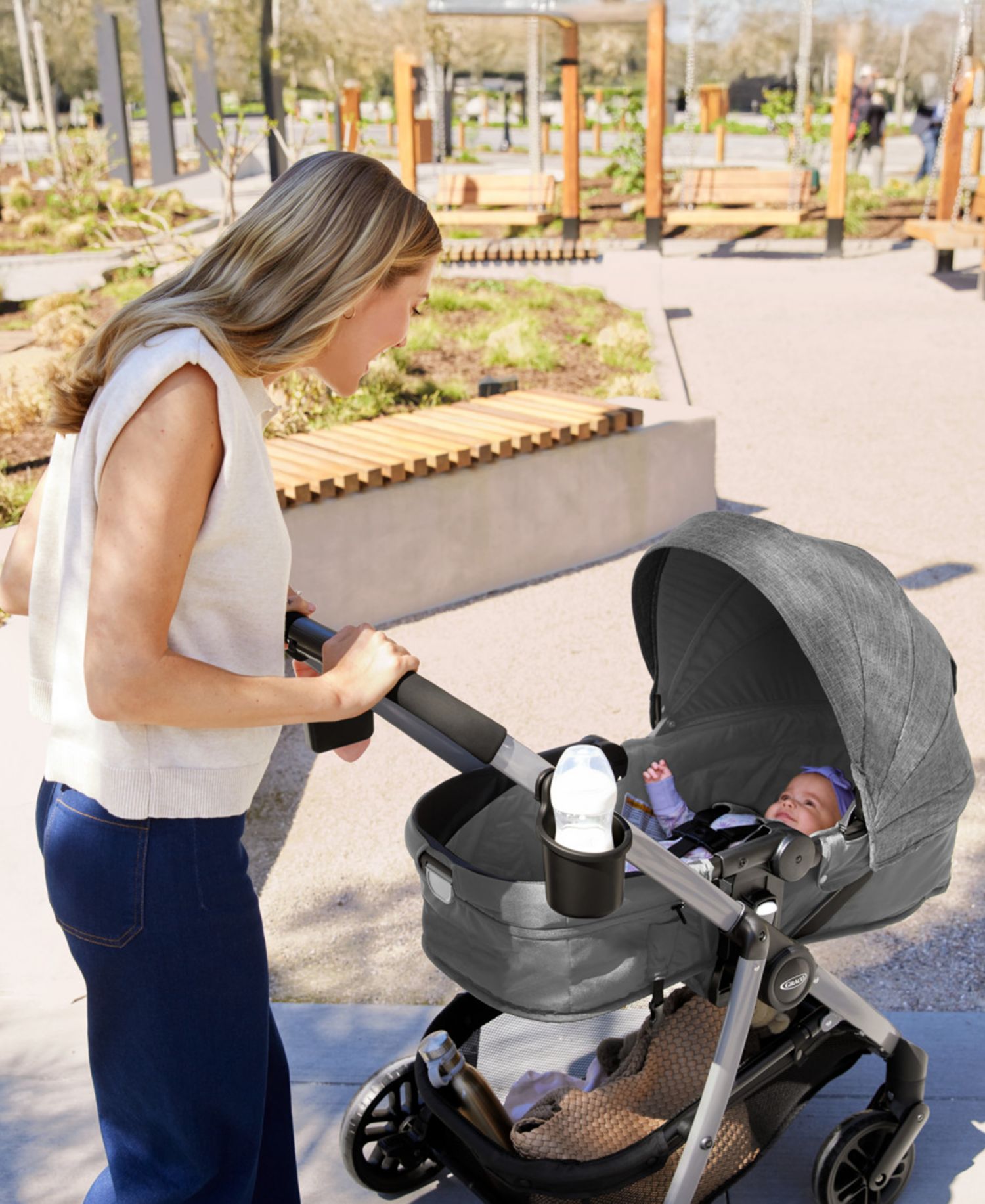 Baby Boys' and Baby Girls' Modes Pramette 3-in-1 Travel System