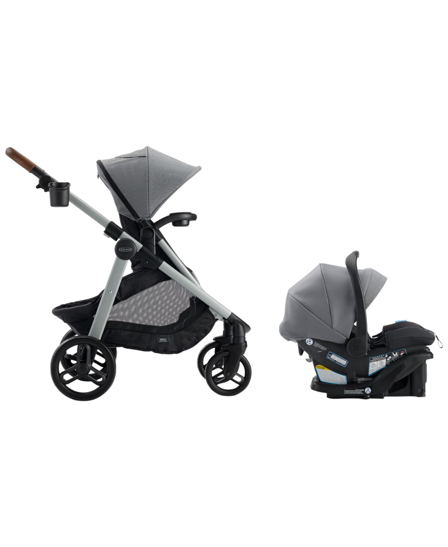 Baby Boys' and Baby Girls' Modes Nest2Grow Travel System, Thompson