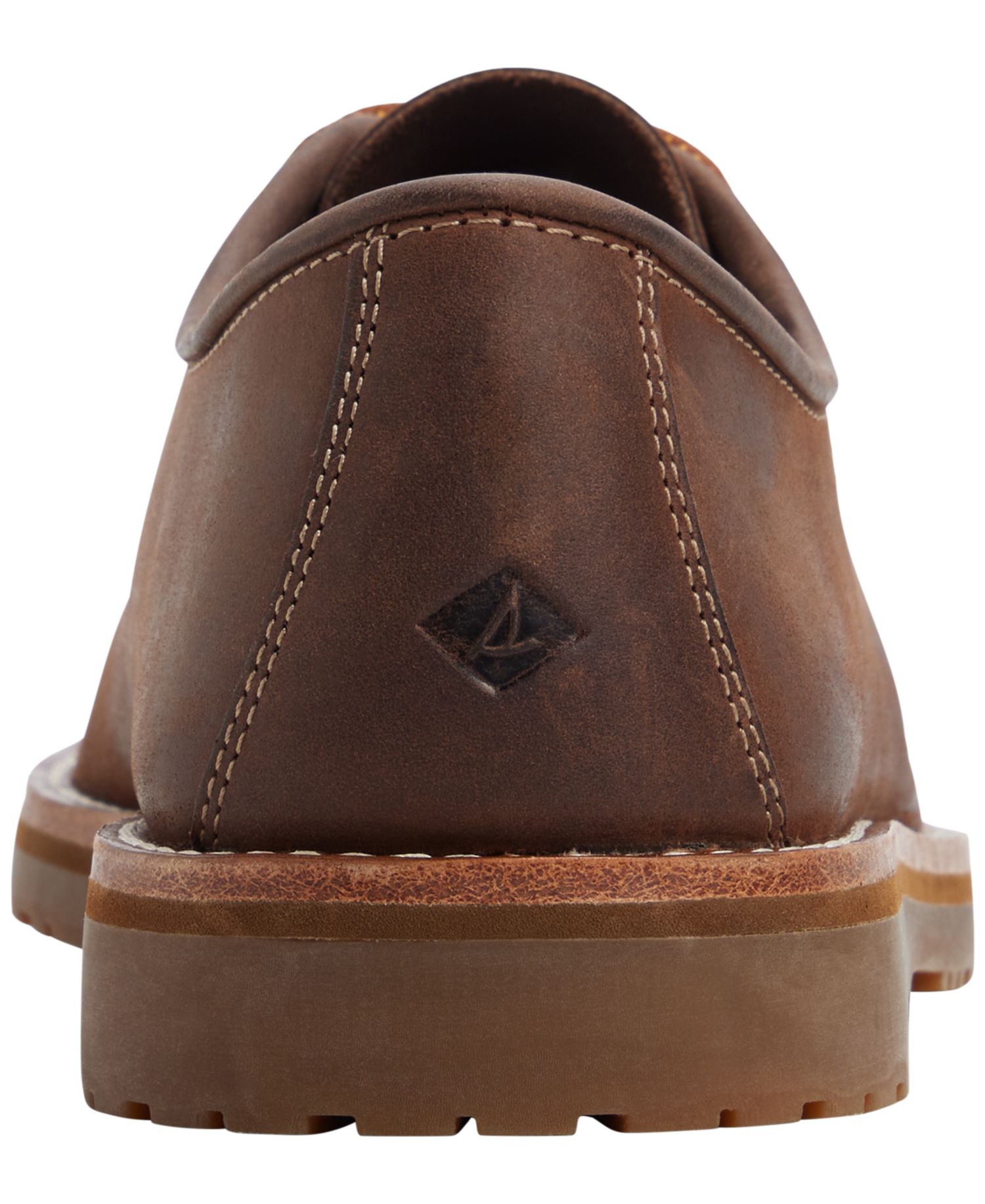 Men's Leather Mini Lug Captain's Oxford Shoes