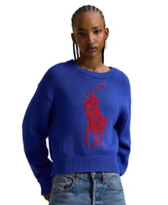 Women's Big Pony Crewneck Sweater
