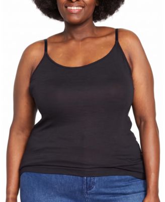 Plus Size Cloud Rib Crewneck Camisole