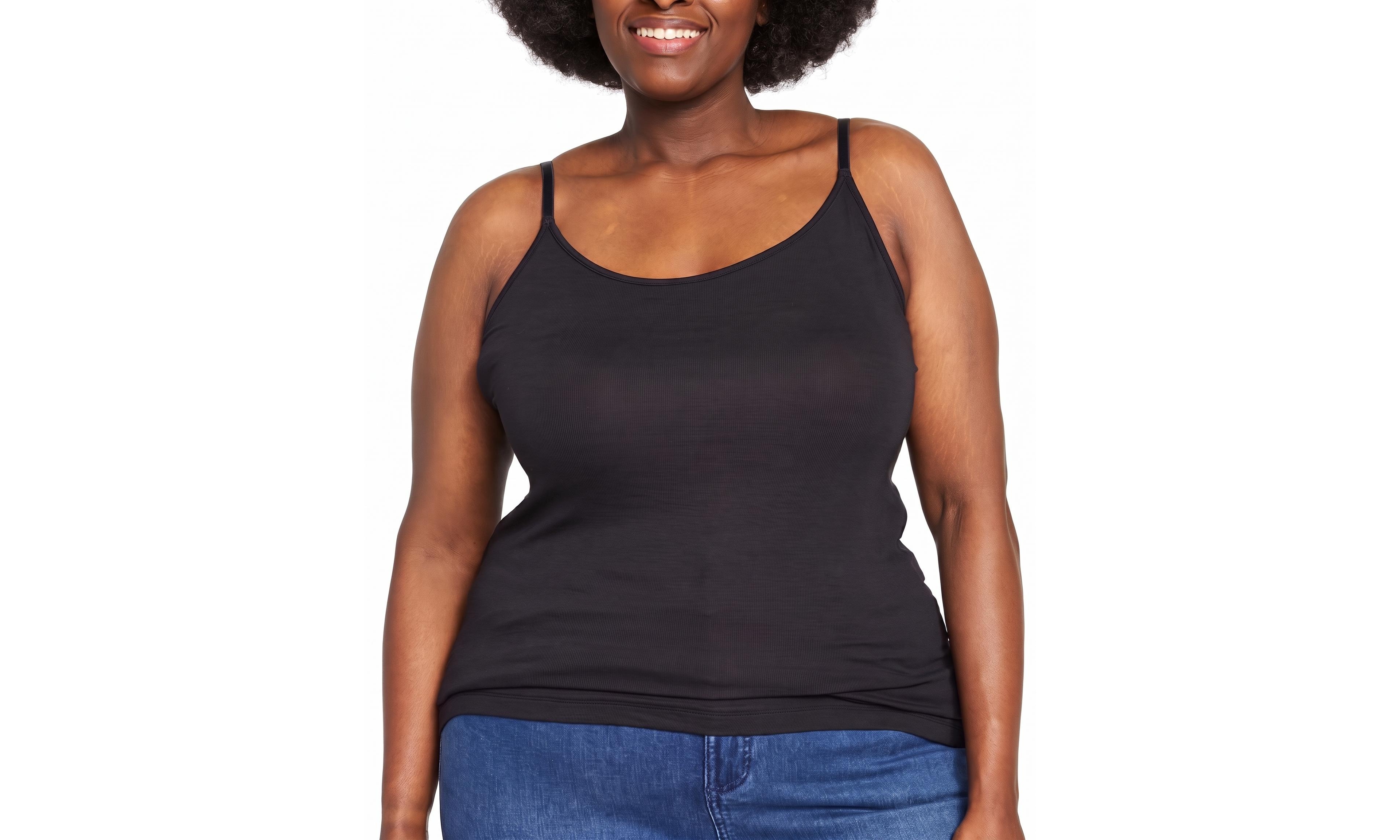 Universal Standard Plus Cloud Rib Crewneck Camisole