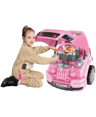 Mechanic Truck Engine Disassembly Workshop 61-Piece Playset, Ages 3+
