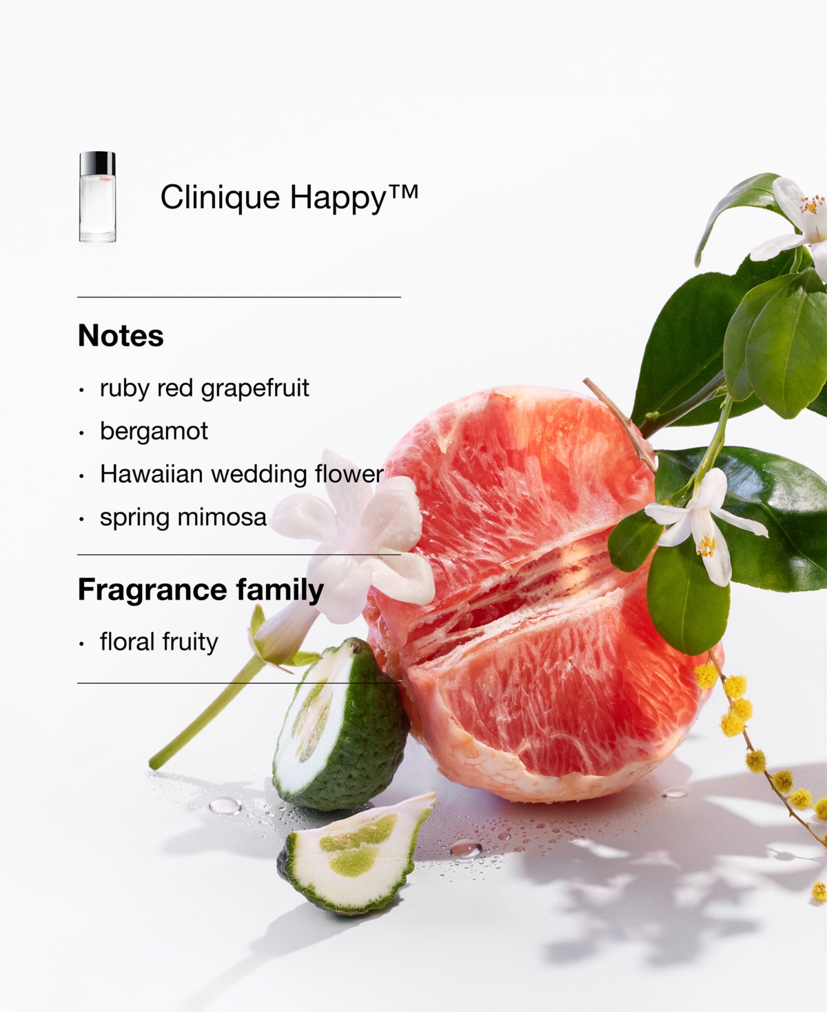 Clinique 3-Piece Happy Fragrance Gift Set