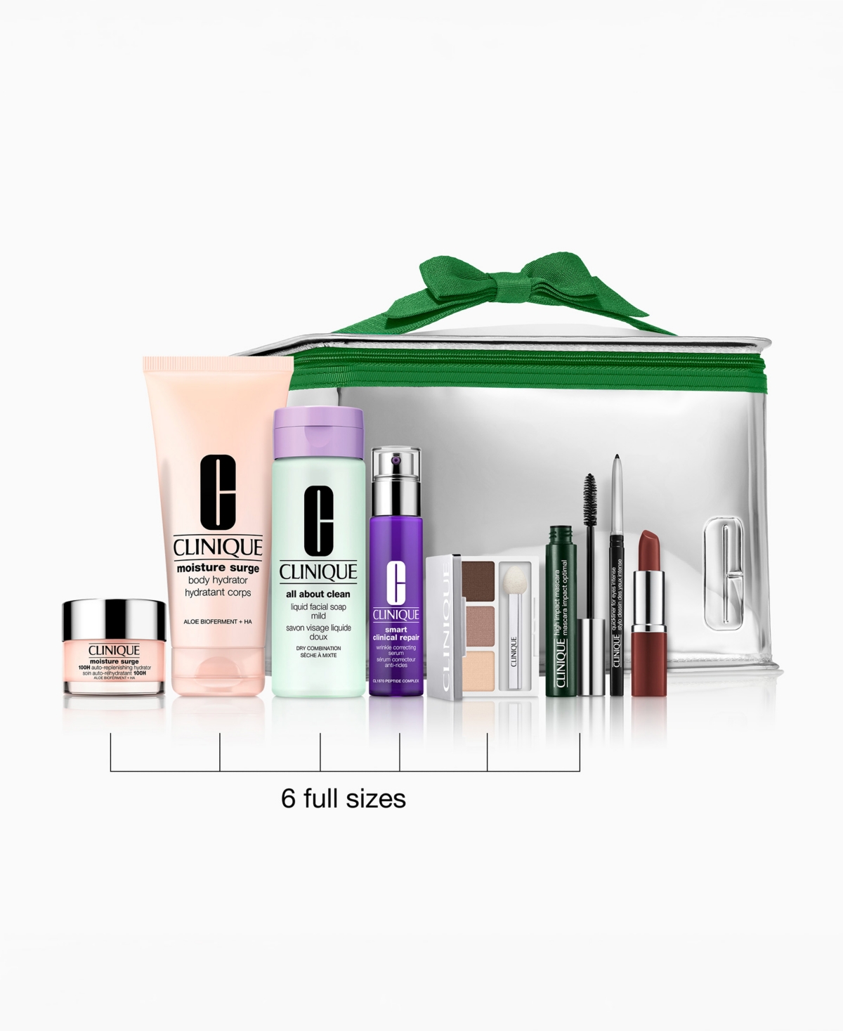 Clinique 9-Piece Get Ready Makeup & Skincare Gift Set