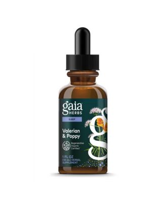 Valerian and Poppy, 1 fl oz, Regenerative Certified