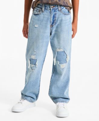 Boys' 5-18 Baggy Distressed Jeans