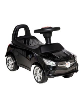 Kids Ride On Push Car - Foot-to-Floor Walking Sliding Toy Car for Toddler with Working Horn, Music, Headlights and Storage