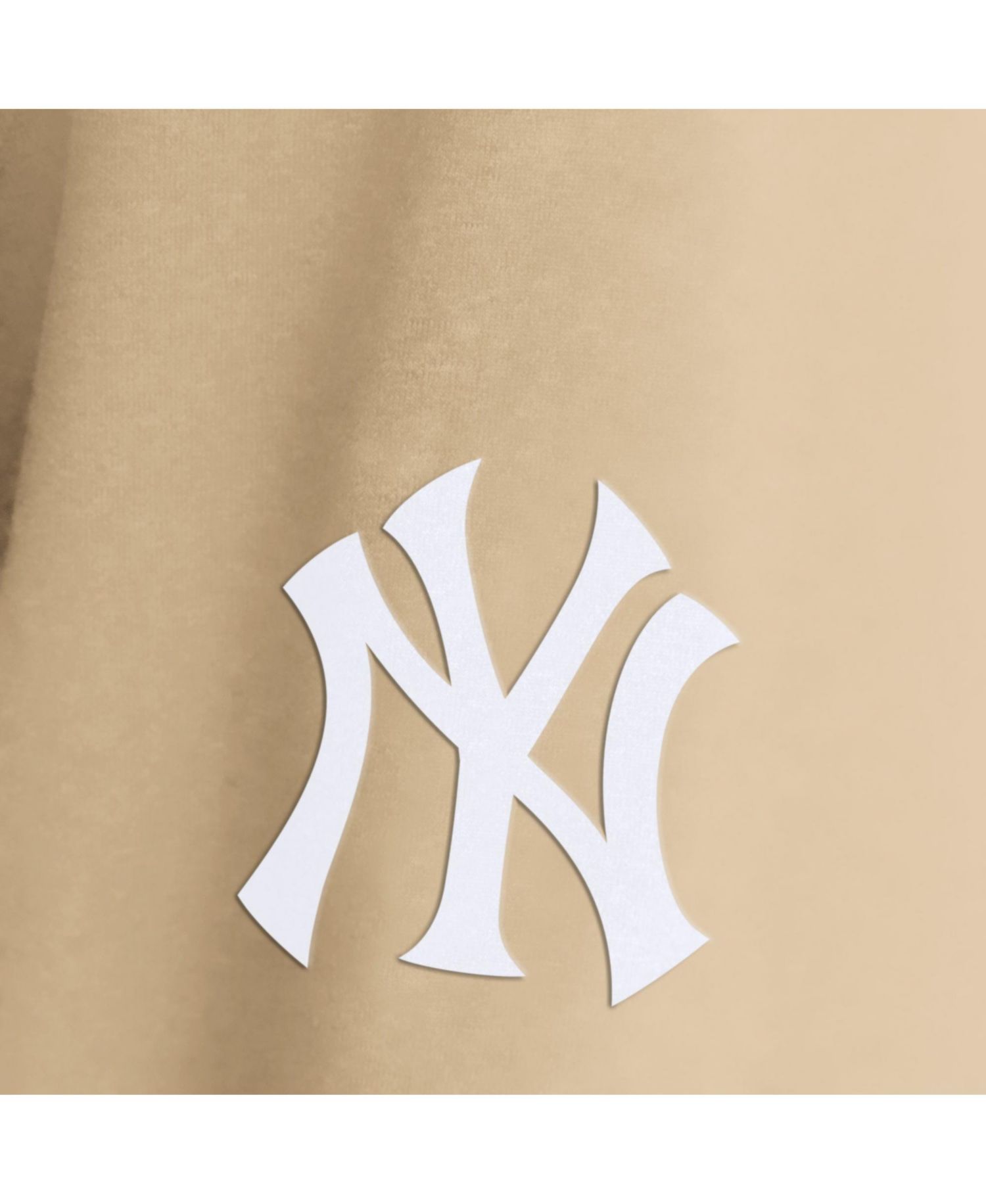 Men's Khaki New York Yankees Clutch Long Sleeve Hooded T-Shirt