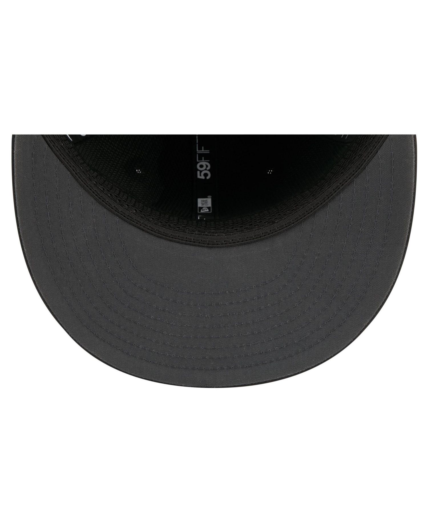 Men's Black Detroit Lions 2026 Sideline 59FIFTY Fitted Hat