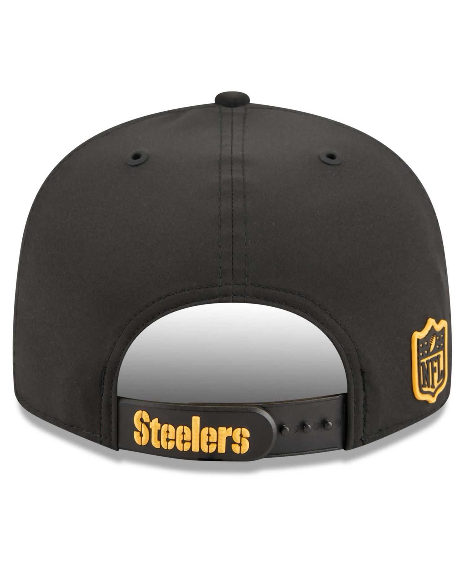 Men's Black Pittsburgh Steelers 2026 Sideline 9FIFTY Snapback Hat