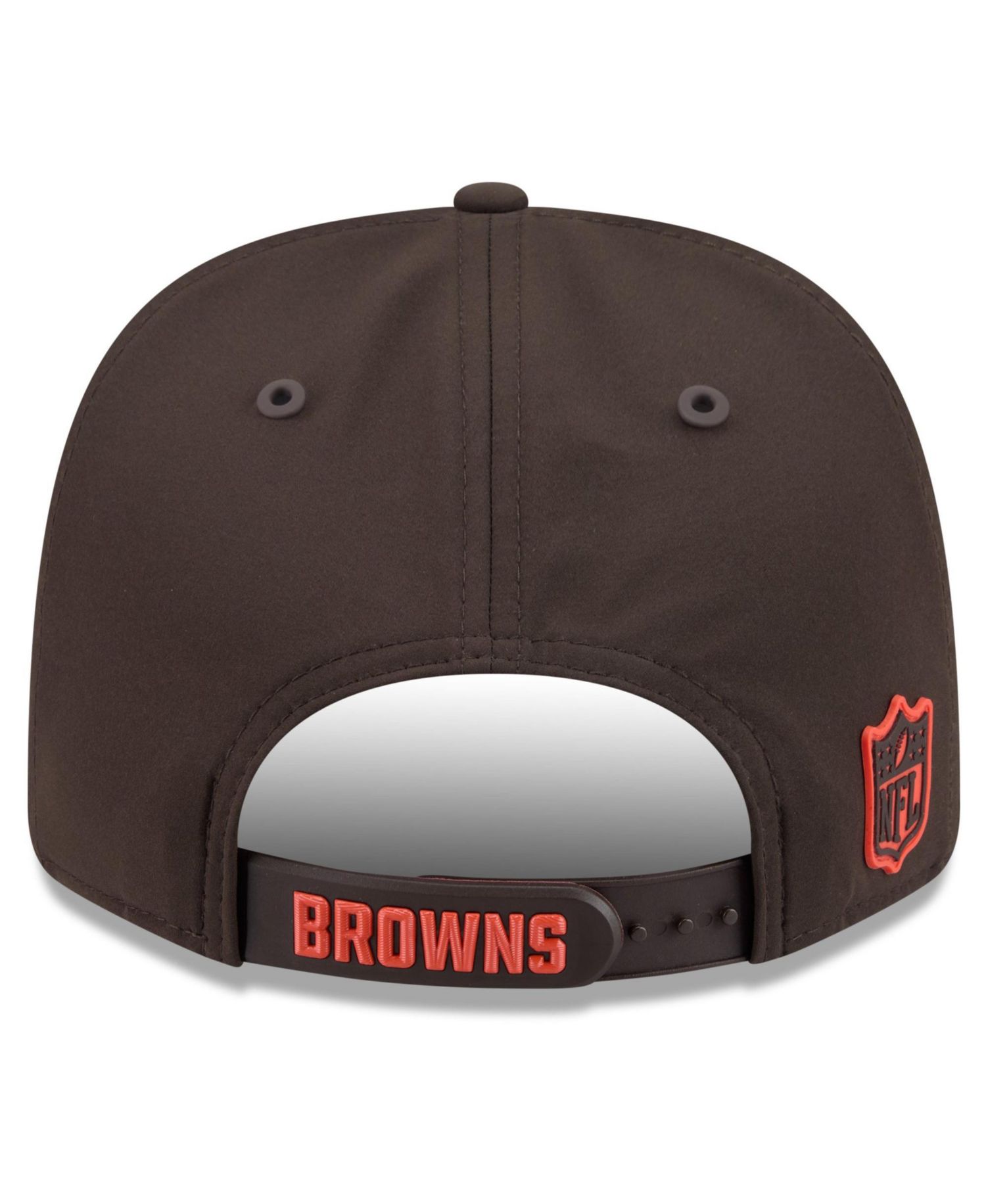 Men's Brown Cleveland Browns 2026 Sideline 9SEVENTY Adjustable Hat