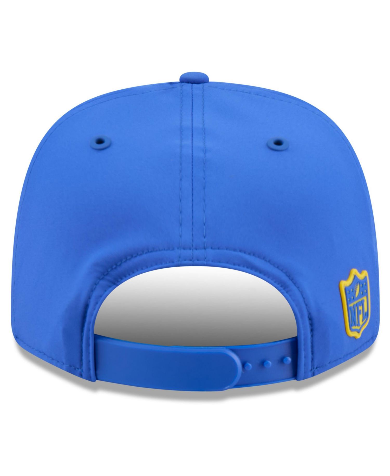 Men's Royal Los Angeles Rams 2026 Sideline Throwback 9SEVENTY Adjustable Hat