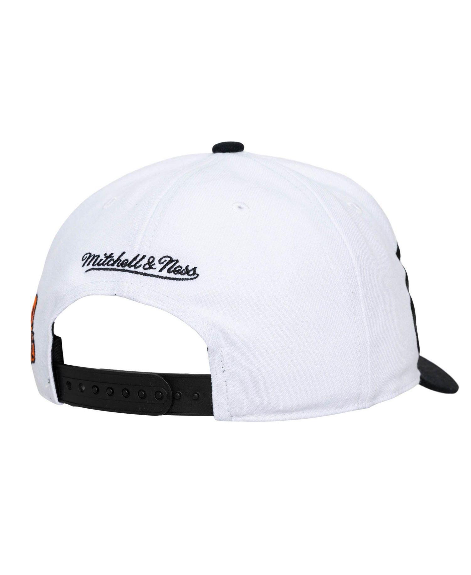 Men's and Women's White/Black Baltimore Orioles XL Script Pro Crown Adjustable Hat
