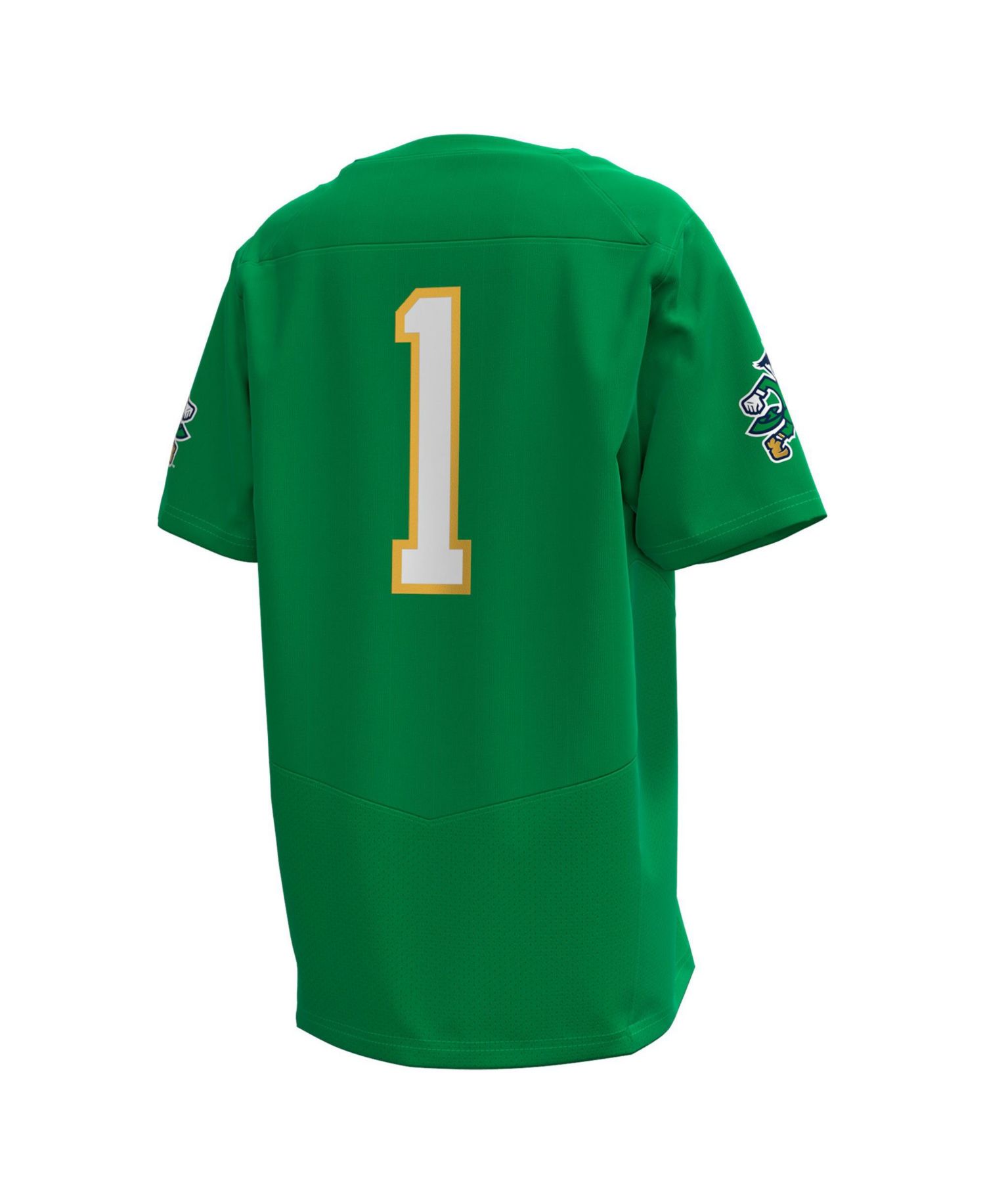 Big Boys and Girls 1 Kelly Green Notre Dame Fighting Irish Alternate Irish Wear Green Replica Football Jersey