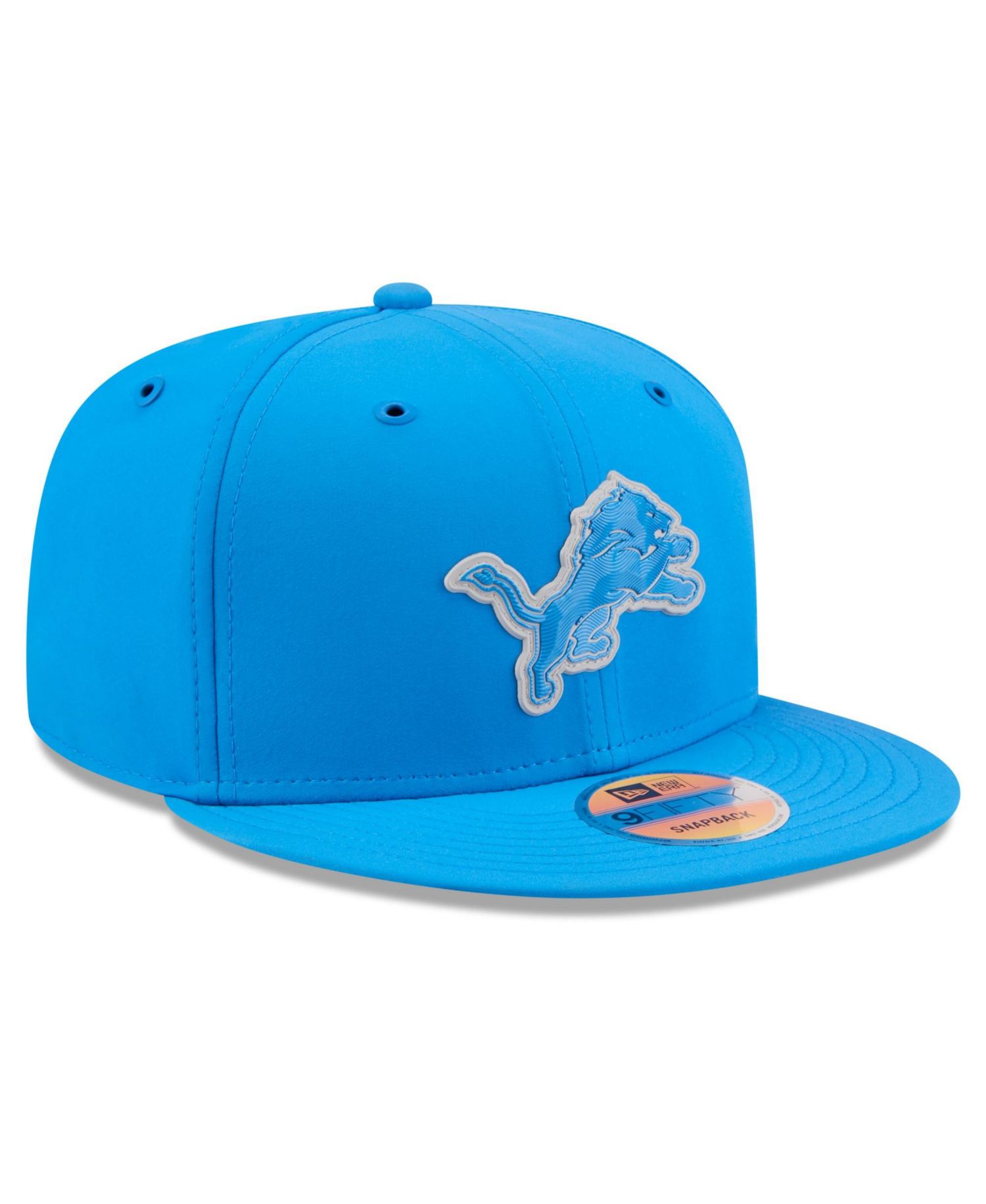 Men's Blue Detroit Lions 2026 Sideline 9FIFTY Snapback Hat