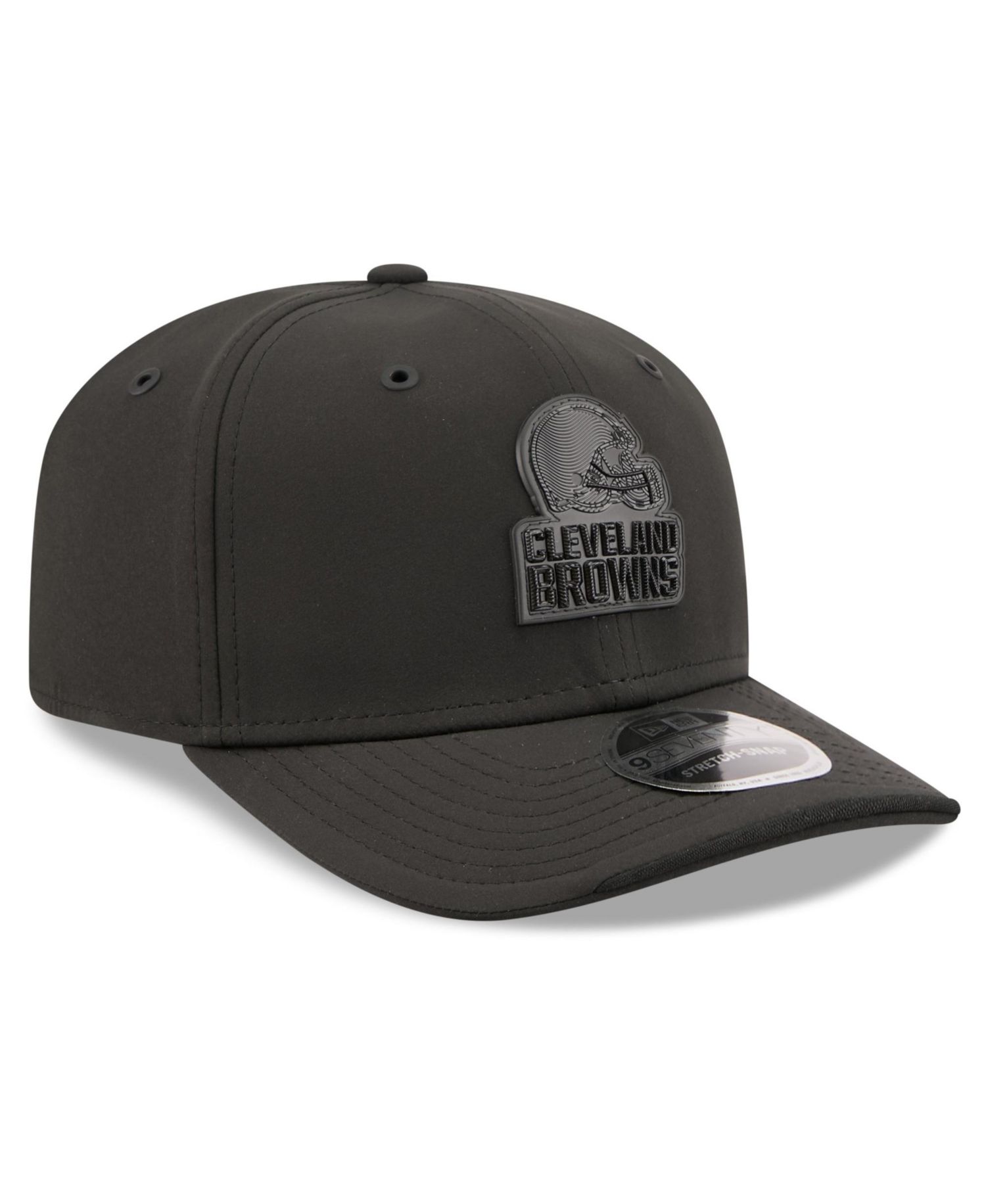 Men's Black Cleveland Browns 2026 Sideline 9SEVENTY Adjustable Hat