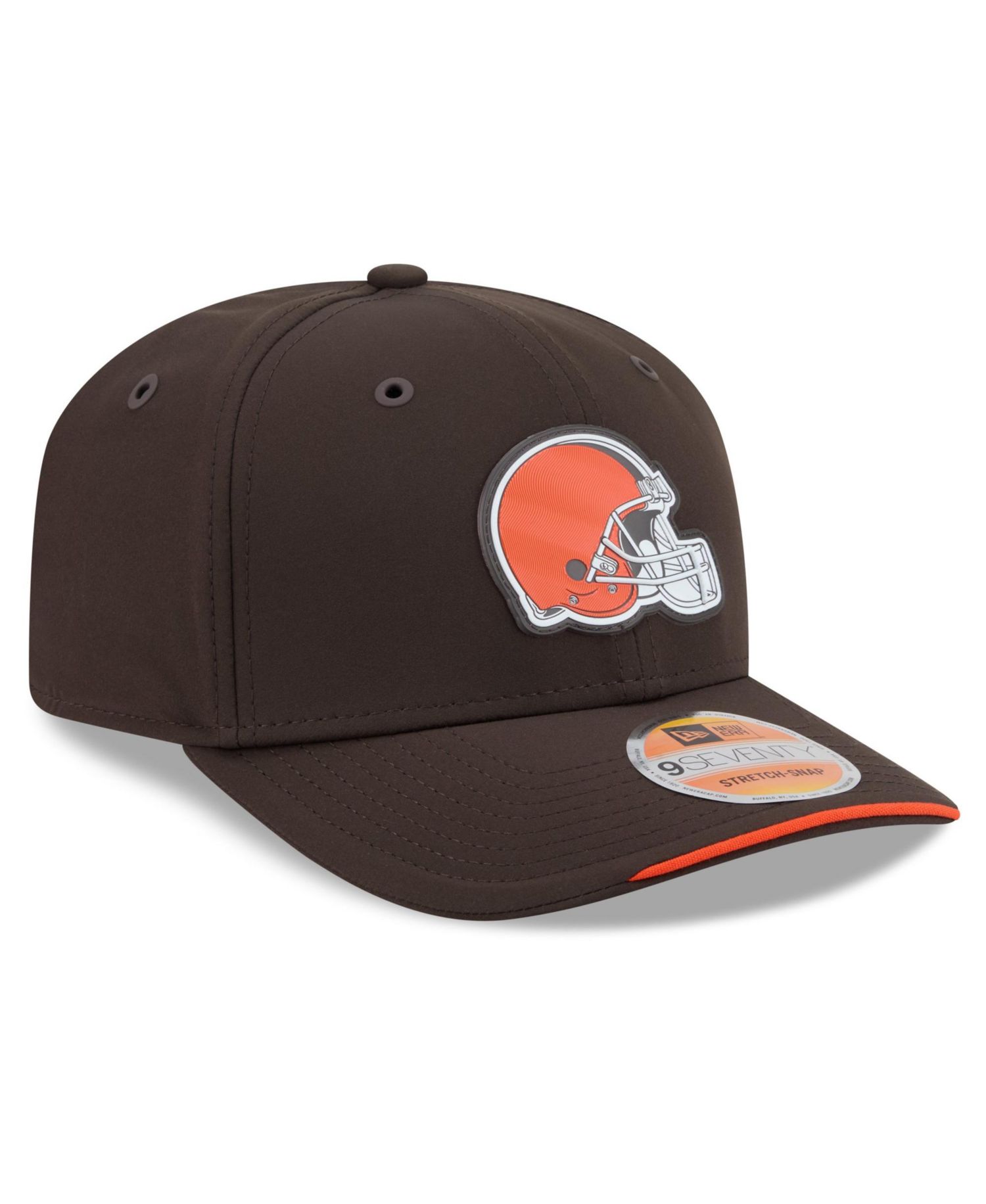 Men's Brown Cleveland Browns 2026 Sideline 9SEVENTY Adjustable Hat