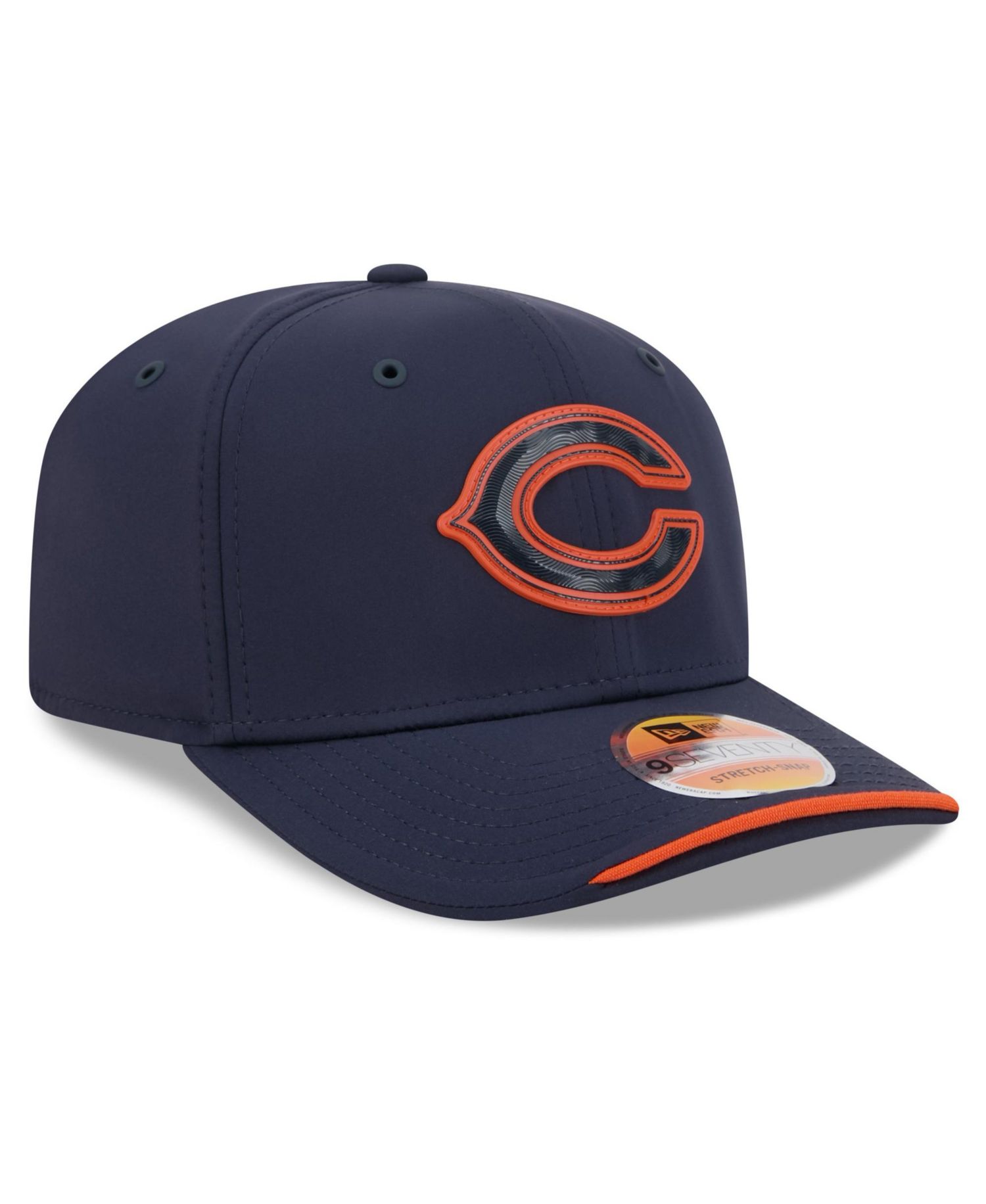 Men's Navy Chicago Bears 2026 Sideline 9SEVENTY Adjustable Hat