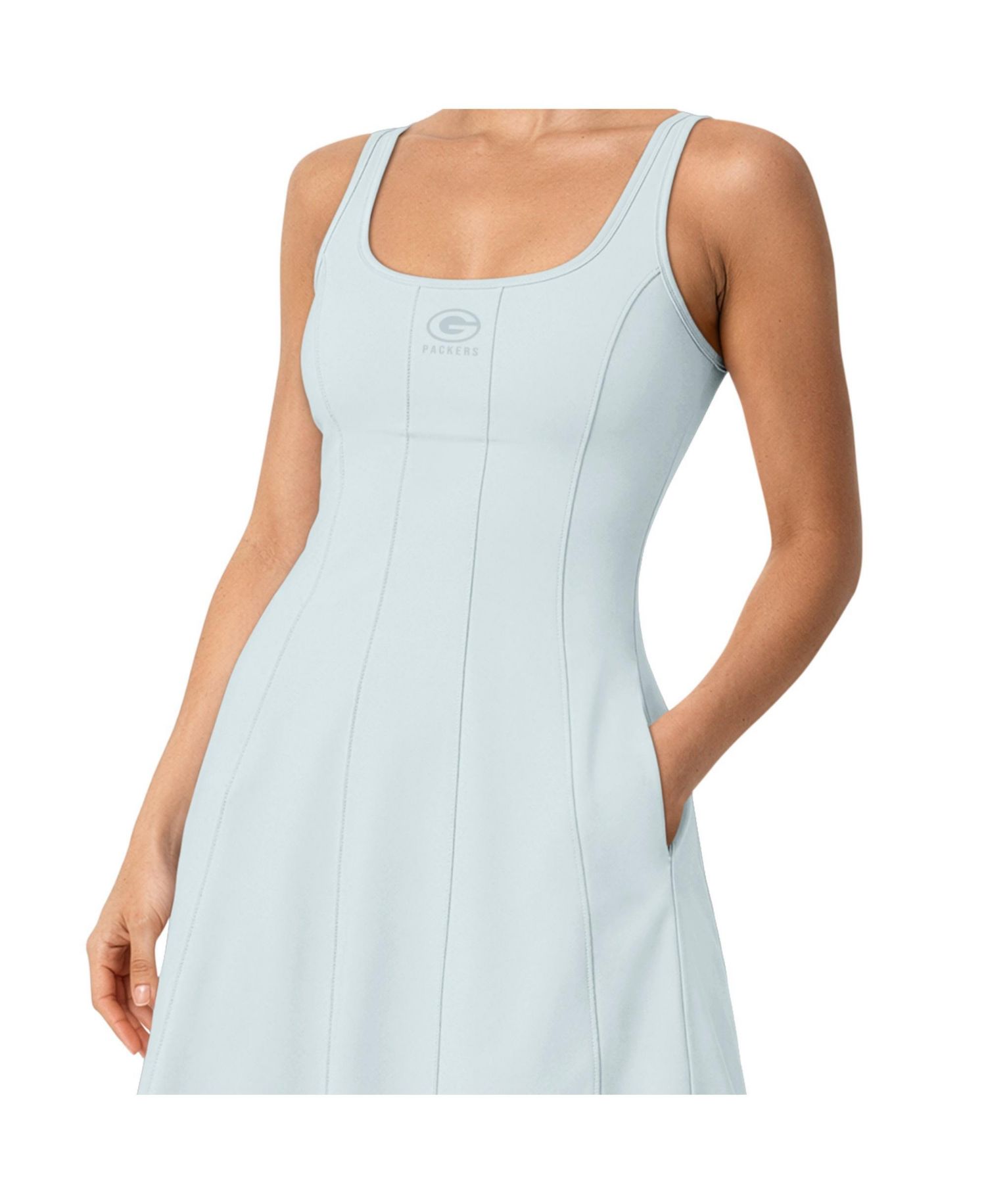 Women's Mint Green Bay Packers Pastels Dress