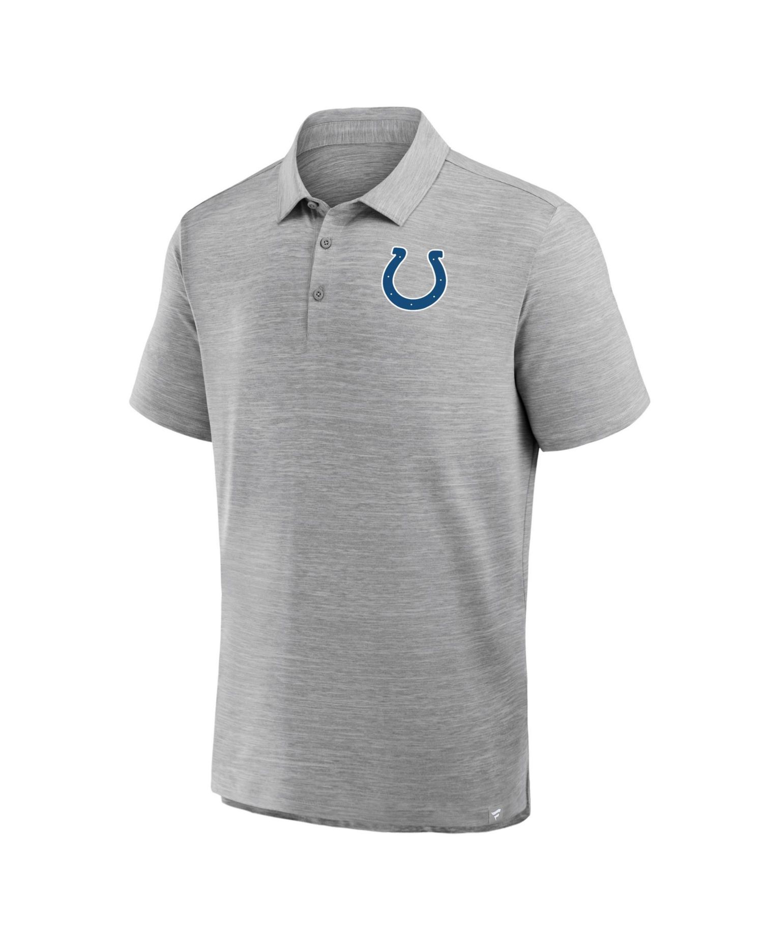 Men's Heather Gray Indianapolis Colts Clutch Polo Shirt