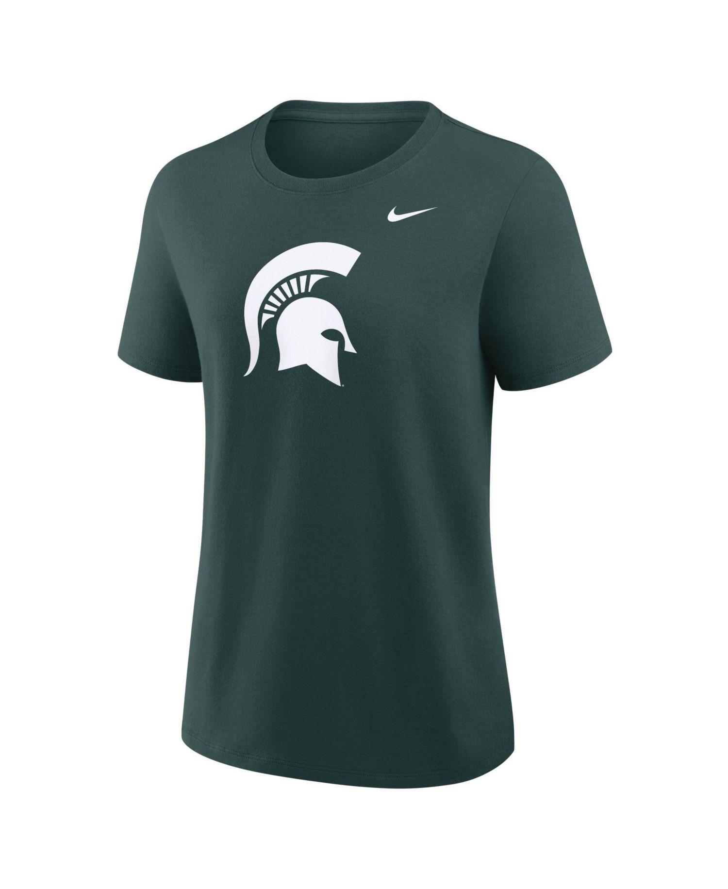 Women's Green Michigan State Spartans Primary Logo T-Shirt
